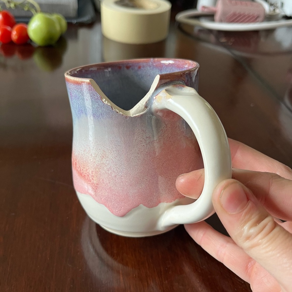 Handcrafted Ceramic Mug - Chipped